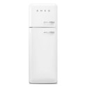 FAB30LWH6UK Smeg 294 Litre Fifties Style Left Hand Hinge 70/30 Freestanding Fridge Freezer - White