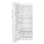 Smeg 294 Litre Fifties Style Left Hand Hinge 70/30 Freestanding Fridge Freezer - White
