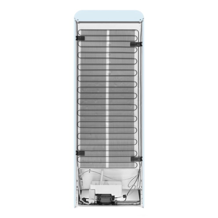 Smeg 294 Litre Fifties Style Right Hand Hinge 70/30 Fridge Freezer - Pastel Blue