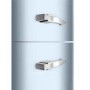 Smeg 294 Litre Fifties Style Right Hand Hinge 70/30 Fridge Freezer - Pastel Blue