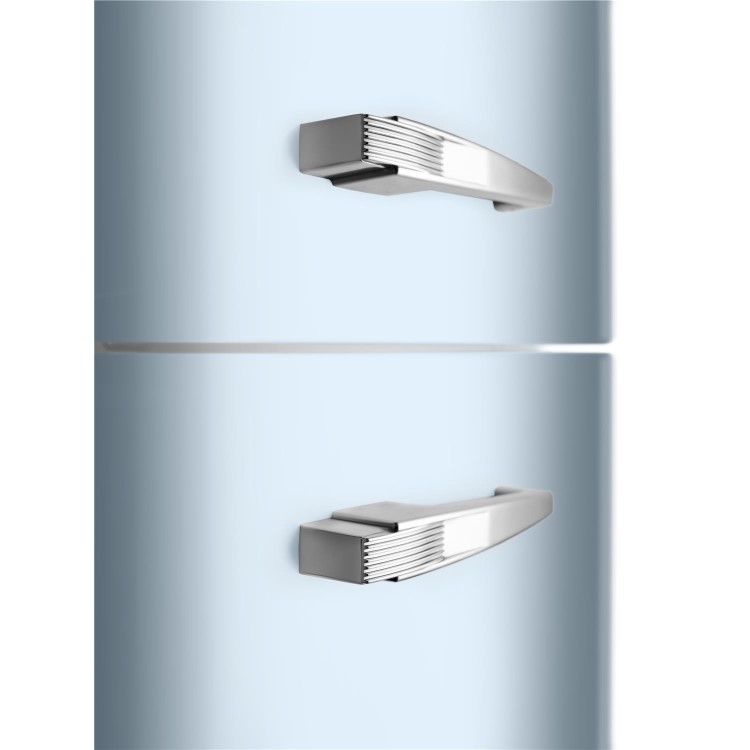 Smeg 294 Litre Fifties Style Right Hand Hinge 70/30 Fridge Freezer - Pastel Blue