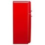 Smeg 294 Litre Fifties Style Right Hand Hinge Top Mount Fridge Freezer - Red