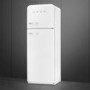 Smeg 294 Litre Fifties Style Right Hand Hinge 70/30 Fridge Freezer - White