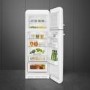 Smeg 294 Litre Fifties Style Right Hand Hinge 70/30 Fridge Freezer - White