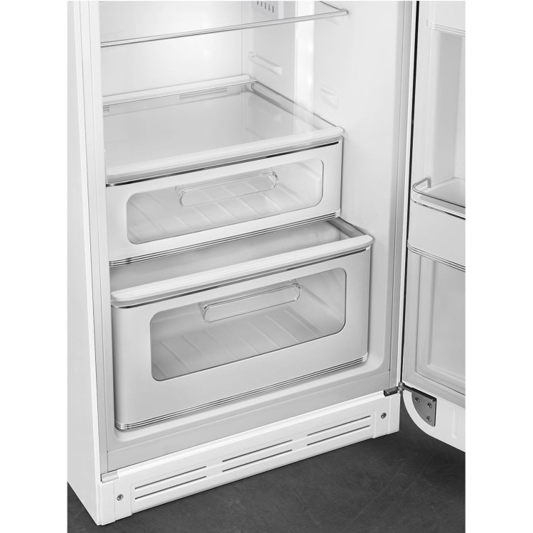 Smeg 294 Litre Fifties Style Right Hand Hinge 70/30 Fridge Freezer - White