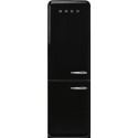 A2/FAB32LBL5UK Refurbished Smeg FAB32LBL5UK Freestanding 331 Litre 60/40 Frost Free Fridge Freezer Black