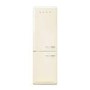 Smeg 331 Litre Fifties Style Left Hand Hinge 70/30 Fridge Freezer - Cream