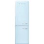 Refurbished Smeg FAB32LPB3UK Freestanding 301 Litre 60/40 Frost Free Fridge Freezer Blue