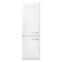 Smeg 331 Litre Fifties Style Left Hand Hinge 70/30 Fridge Freezer - White