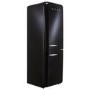 Smeg 331 Litre Fifties Style Left Right Hinge 60/40 Freestanding Fridge Freezer - Black