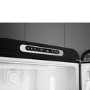 Smeg 331 Litre Fifties Style Left Right Hinge 60/40 Freestanding Fridge Freezer - Black