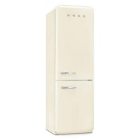 Smeg 331 Litre Fifties Style Right Hand Hinge 70/30 Fridge Freezer - Cream