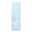 A1/FAB32RPB6UK Refurbished Smeg 331 Litre Fifties Style Right Hand Hinge 70/30 Fridge Freezer - Pastel Blue