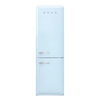 Refurbished Smeg 331 Litre Fifties Style Right Hand Hinge 70/30 Fridge Freezer - Pastel Blue