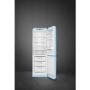 Refurbished Smeg 331 Litre Fifties Style Right Hand Hinge 70/30 Fridge Freezer - Pastel Blue