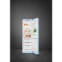Refurbished Smeg 331 Litre Fifties Style Right Hand Hinge 70/30 Fridge Freezer - Pastel Blue