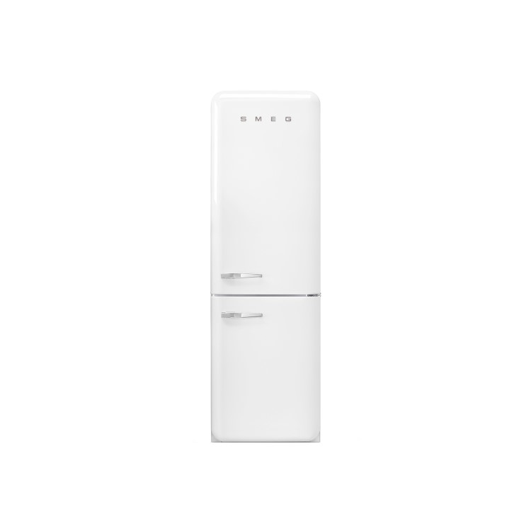 Smeg FAB32RWH3UK 301 Litre Freestanding Fridge Freezer Retro 60/40 Split Frost Free A+++ Energy Rating 60cm Wide - White