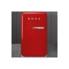 Smeg FAB5LRD 40cm Red Small 50&#39;s Style Left Hand Hinged Minibar