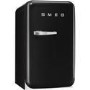 Smeg FAB5RBL 40cm 50's Style Right Hand Hinged Minibar - Black