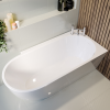 Freestanding Single Ended Right Hand Corner Bath 1650 x 780mm - Faro