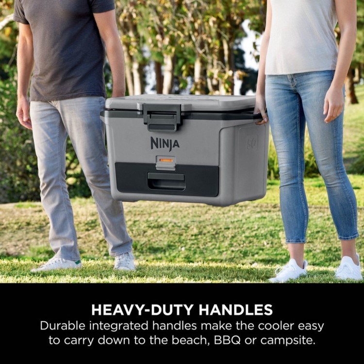 Ninja FrostVault 50QT/47L Hard Cool Box - Slate Grey