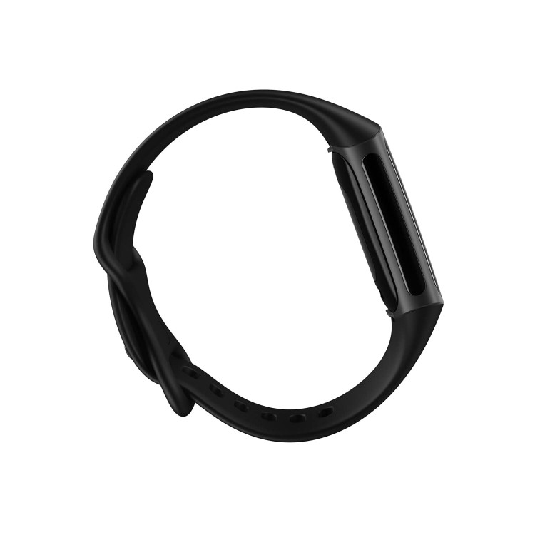 Fitbit Charge 5 Graphite and Black Stainless Steel Fitness Tracker