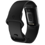 Fitbit Charge 5 Graphite and Black Stainless Steel Fitness Tracker