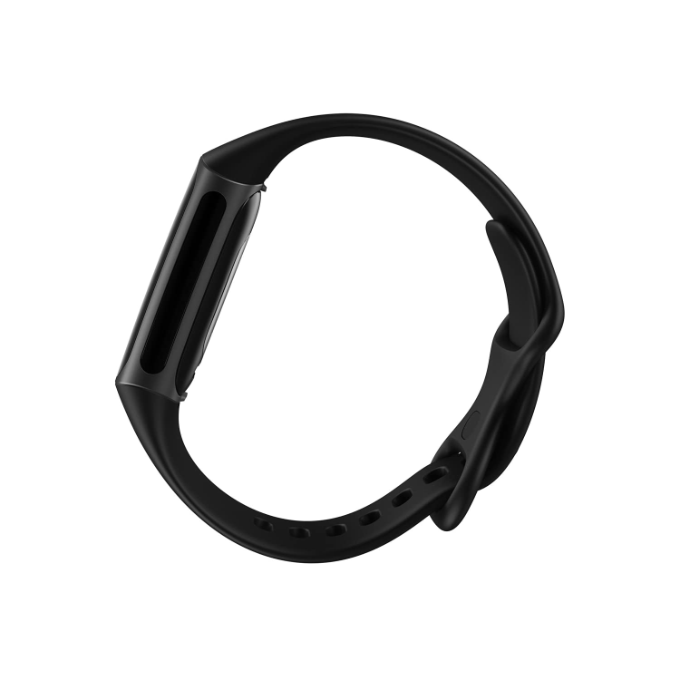 Fitbit Charge 5 Graphite and Black Stainless Steel Fitness Tracker