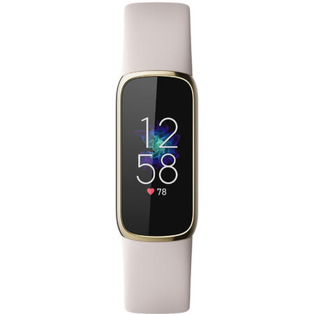 Fitbit Luxe Fitness Tracker - Lunar White / Soft Gold