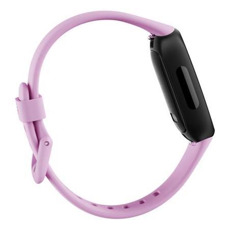 Fitbit Inspire 3 Black with Lilac Bliss Band Fitness Tracker