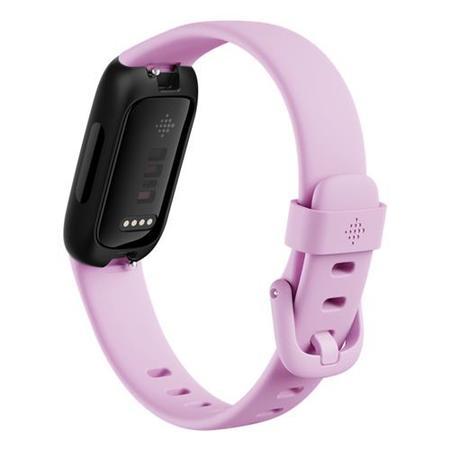 Fitbit Inspire 3 Black with Lilac Bliss Band Fitness Tracker