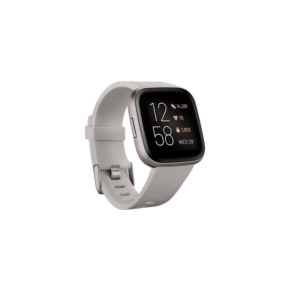 FitBit Versa 2 with Amazon Alexa - Stone/Mist Grey - BuyItDirect.ie