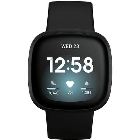 FitBit Versa 3 Smart Watch with GPS - Black