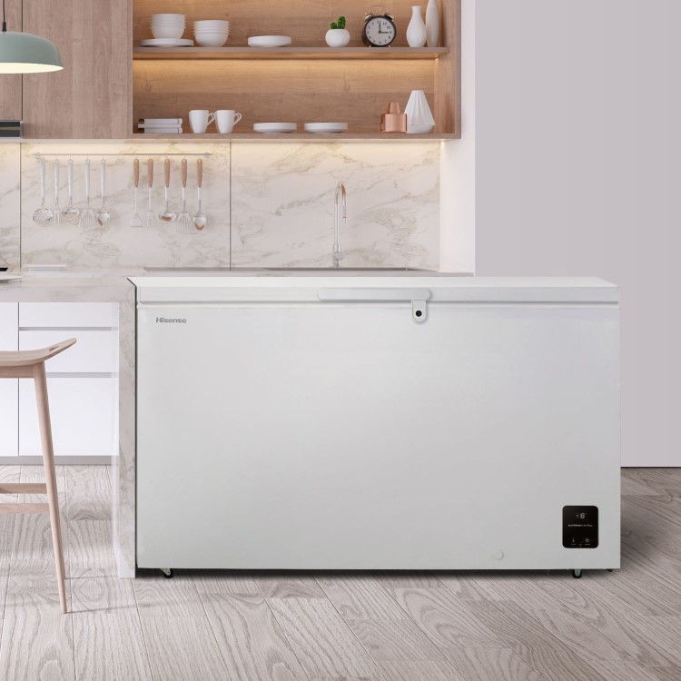 Hisense 440 Litre Chest Freezer - White