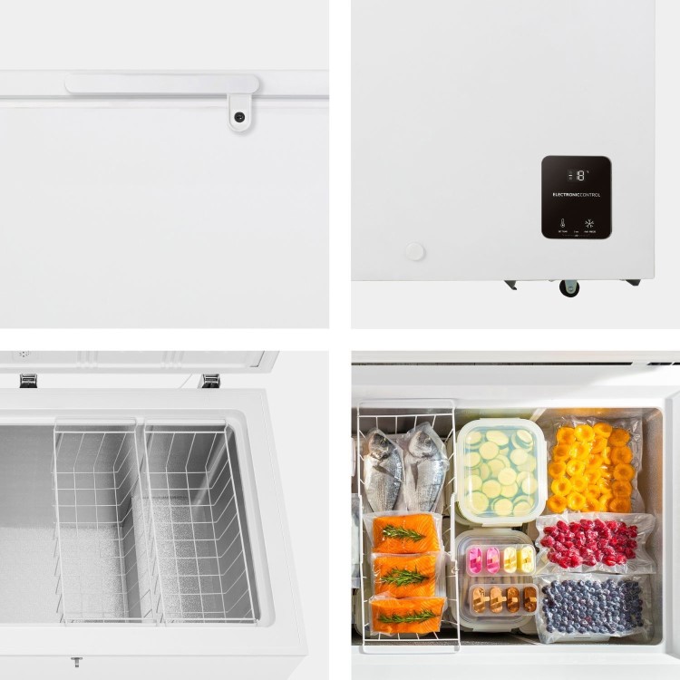 Hisense 440 Litre Chest Freezer - White