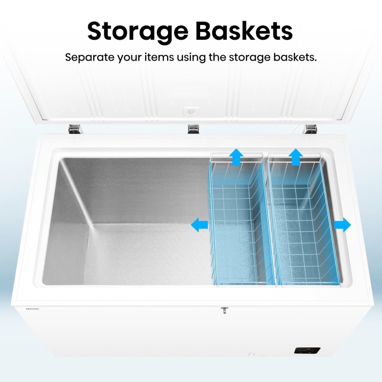 Hisense 440 Litre Chest Freezer - White