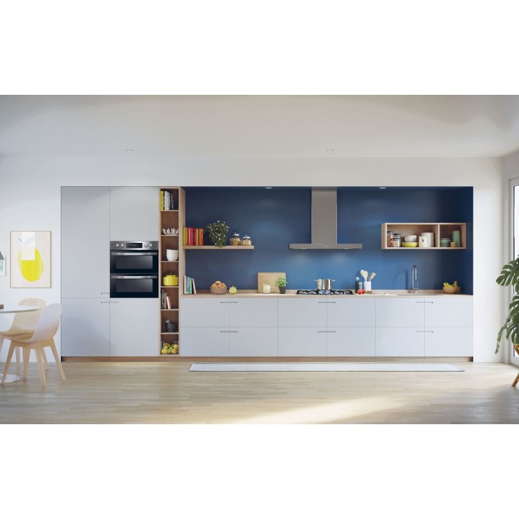 Candy Built-Under Double Fan Oven - Stainless Steel