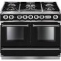 Falcon Continental 110cm Dual Fuel Range Cooker - Black