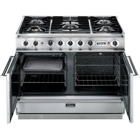 Falcon Continental 110cm Dual Fuel Range Cooker - Black