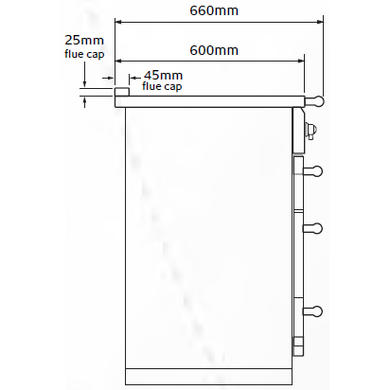 Falcon Continental 110cm Dual Fuel Range Cooker - Stainless Steel