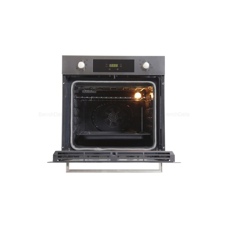 Candy 65L Electric Single Oven with Programmable Timer- Stainless Steel