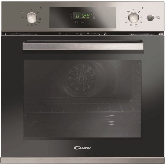 Candy FCPS615X Multifunction Touch Control 64L Electric Single Oven - Stainless Steel