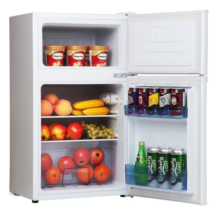 Amica 71 Litre 80/20 Freestanding Fridge Freezer - White