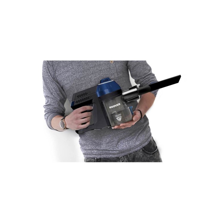 Hoover FD22L Freedom 2in1 Cordless 22V Stick Vacuum Cleaner - Black And Blue