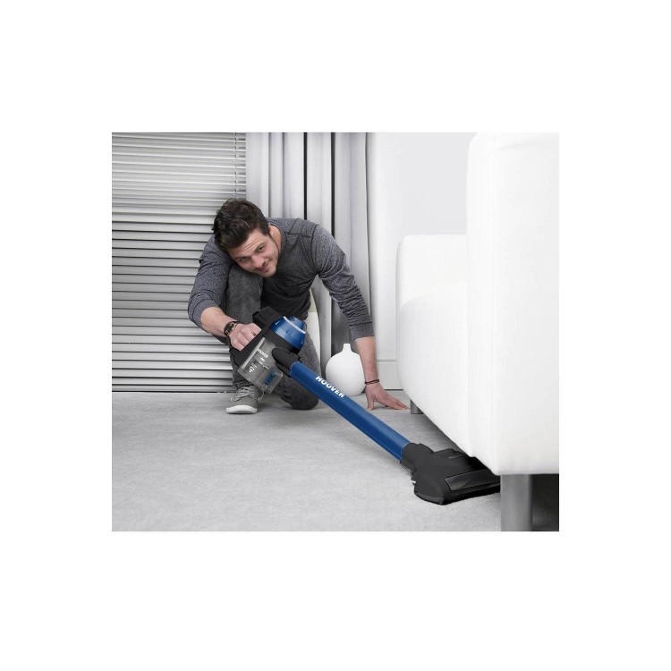 Hoover FD22L Freedom 2in1 Cordless 22V Stick Vacuum Cleaner - Black And Blue