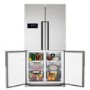 Servis FD911K 630Litre 50/50 Frost Free 4 Door American Fridge Freezer - Black