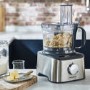 Kenwood MultiPro Compact+ 5-in-1 Food Processor with Blender and Built-In Scales - Stainless Steel