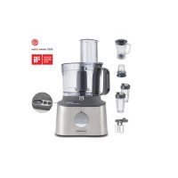 Kenwood MultiPro Compact+ 5-in-1 Food Processor with Blender and Built-In Scales - Stainless Steel