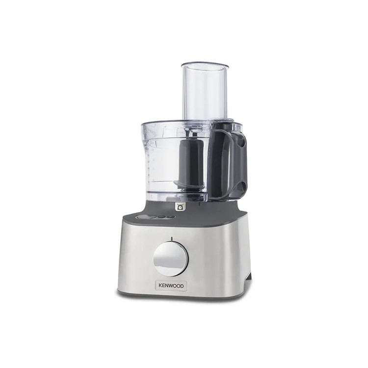 Kenwood MultiPro Compact+ 5-in-1 Food Processor with Blender and Built-In Scales - Stainless Steel