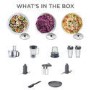 Kenwood MultiPro Compact+ 5-in-1 Food Processor with Blender and Built-In Scales - Stainless Steel